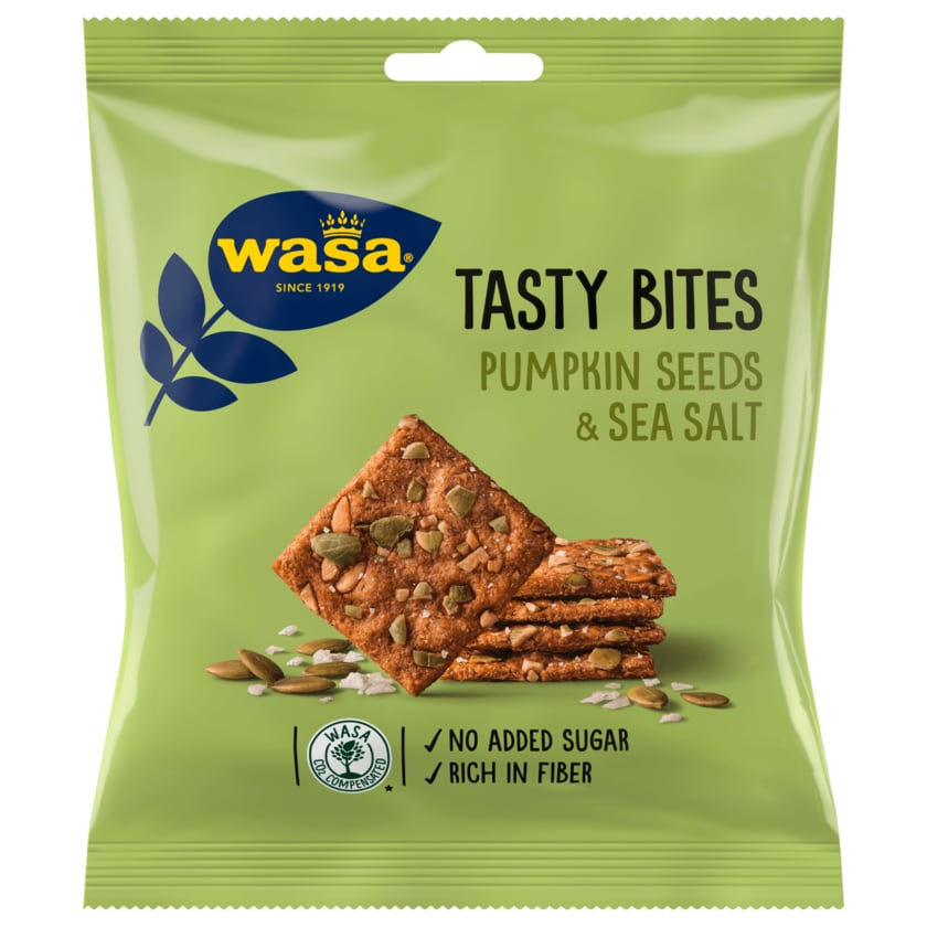 Wasa Tasty Bites Pumpkin & Sea Salt 50g